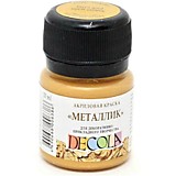 Краски акриловые ЗХК "Декола" 20мл металлик золото майя