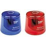 Точилка электрическая Berlingo "RoundX" круглая, 1отв.,с контейнером __