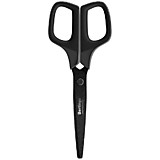 Ножницы Berlingo 175мм "Double black" тефлоновые лезвия, европодвес __