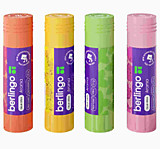 Клей-карандаш 21гр Berlingo "Aroma" ароматизированный (мята, лимон, клубника)