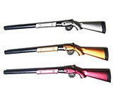 Ручка гелевая "Ружье" 0,33мм, черная, длина корпуса 18см