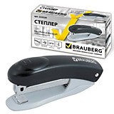 Степлер №10 12л Brauberg черный