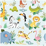 Салфетки 15шт 33*33см Plushe 2-х сл. "Саванна"