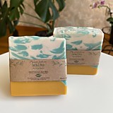 Мыло ручной работы "Песчаная лагуна" 100г.