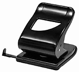 Дырокол Silwerhof 30л металлический "OFFICE ROBUST", черный