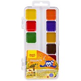 Акварель 12цв медовая Мульти-Пульти "Енот в Красном море" без кисти, пластик.упак.