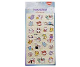 Наклейки "Забавные зверушки" 21*10см 26шт объемные