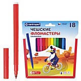 Фломастеры 18цв Centropen (Чехия)