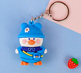 Брелок "Duck" голубой