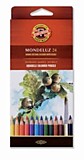 Карандаши 24цв Koh-I-Noor "Mondeluz" акварельные к/у