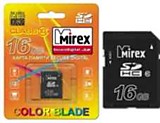Карта памяти SDHC MIREX 16GB (class 10) __