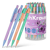 Карандаш механич.0,5мм ErichKrause "Tropic Pastel Bloom" ТМ/HB с ластиком,ассорти