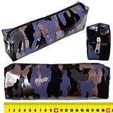 Пенал J.Otten "Милитари-металлик" экокожа 20*8*3см