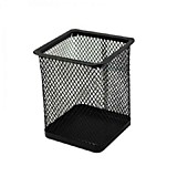 Стакан д/канц. принадлежн. J.Otten метал.черный, 80*80*100мм куб