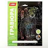 Гравюра "Джек-рассел-терьер" большая, голография