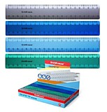 Линейка 20см Erich Krause "Ice Matallic" ассорти из 4 цветов