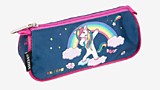 Пенал deVente "Magic Unicorn" 21*9*7,5см треугольный, на молнии, текстильный
