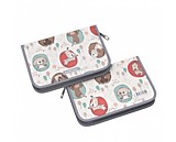 Пенал ErichKrause "Little Dogs" бежевый 1отд.,135x205x30мм