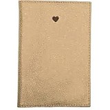 Обложка для паспорта кожзам deVente "Bright" золотистая