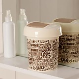 Контейнер для мусора 1л Palm, бежевый