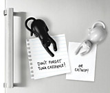 Магниты для доски deVente Cats 8*3,5*2,2см 2шт ассорти 