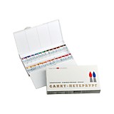 Акварель 24цв ЗХК "Санкт-Петербург" пластик.упак.