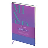 Ежедневник А5 недатиров. Greenwich Line "Gradient. Mixed feelings" 136л кожзам