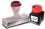 Печати, штампы, штемпельная краска