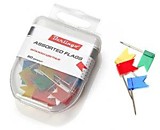 Флажки Berlingo 50шт цветные, в пластиковой коробке