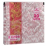 Салфетки 20шт 33*33см "Ренессанс" (2сл.) Лилия 