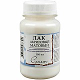 Лак акриловый ЗХК "Сонет" матовый 100мл