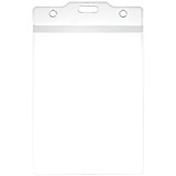 Бейдж вертикальный 95*150мм OfficeSpace (размер вставки 90*120мм), без держателя																		