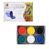 Краска акриловая Луч 6цв 20мл 