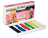 Пластилин Silwerhof 6цв "PRINCESS" 120гр к/к 