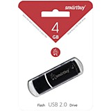 USB флеш - накопитель Smart Buy "Crown" 4GB USB2.0 Flash Drive чёрный