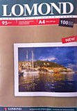 Фотобумага А4 Lomond глянцевая 100л/85гр одностронняя