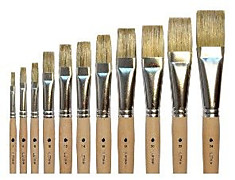 Кисть Щетина №22 ХМ плоская