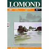 Фотобумага А4 Lomond матовая 50л/200гр двухсторонняя 