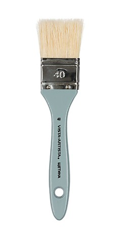 Кисть синтетика №50 флейц BRAUBERG ART CLASSIC