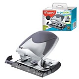 Дырокол Maped "Ergologic" 20л серый, с резиновой накладкой