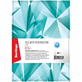 Файл-вкладыш с перфорацией А4 Berlingo "Luxe" 110мкм 50шт глянцевый __