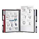 Демосистема настенная 10 панелей Brauberg Solid А4 серая