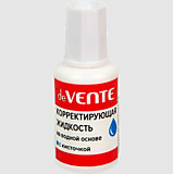 Корректирующая жидкость deVENTE 20г на водной основе, морозоустойчивая, в бутылочке с кисточкой