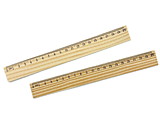 Линейка 20см деревянная BMC-20