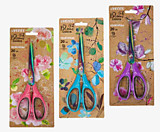 Ножницы deVente 200мм "Bloom Garden" ассорти (бирюзовый, розовый, сиреневый)