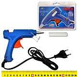 Пистолет-термо клеевой J.Otten для стержня 7мм, 220V, 20Вт с кнопкой