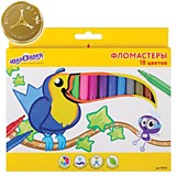 Фломастеры 18цв Юнландия "Экзотика" 