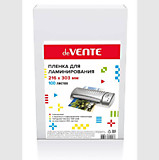 Пленка для ламинир.А4 100мкм 100шт deVente