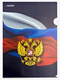 Папка-уголок А4 deVente "Герб" 180мк
