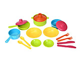 Набор посуды столовый "Щи да каша" (в сетке, 17 дет.)